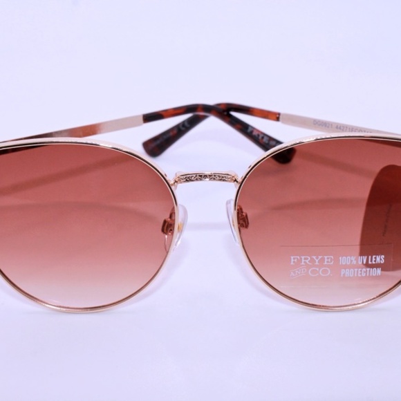 Frye and Co. Gold Sunglasses - Picture 2 of 6
